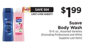 ShopRite Body wash offer