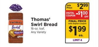 ShopRite Swirl bread offer