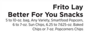 ShopRite Better for you snacks offer