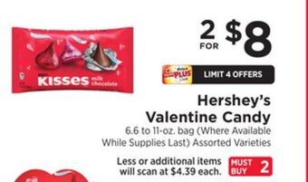 ShopRite Valentine candy offer
