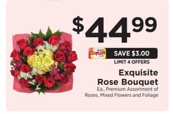 ShopRite Exquisite rose bouquet offer