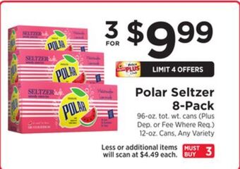 ShopRite Seltzer 8-pack offer
