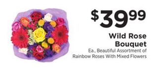 ShopRite Wild rose bouquet offer