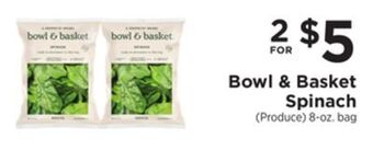 ShopRite Spinach offer