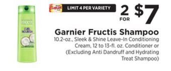 ShopRite Fructis shampoo offer