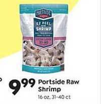 Save a Lot Portside raw shrimp offer