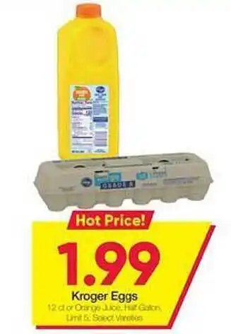 Ruler Foods Kroger eggs offer