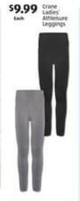 Aldi Crane Ladies' Athleisure Leggings offer