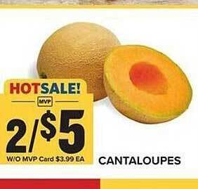 Food Lion Cantaloupes offer