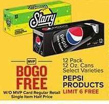 Food Lion Pepsi products offer