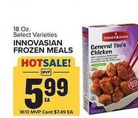 Food Lion Innovasian frozen meals offer