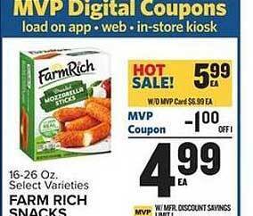 Food Lion Farm rich snacks offer
