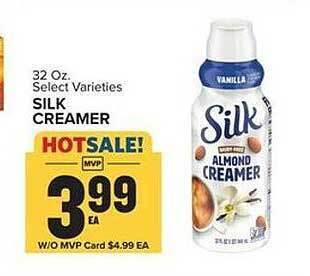 Food Lion Silk creamer offer