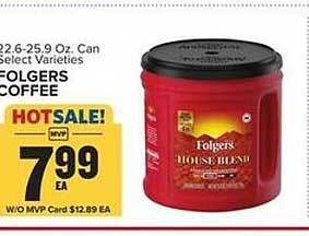 Food Lion Folgers coffee offer