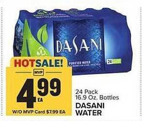 Food Lion Dasani water offer