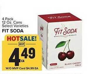 Food Lion Fit soda offer