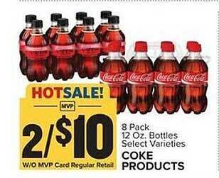Food Lion Coke products offer
