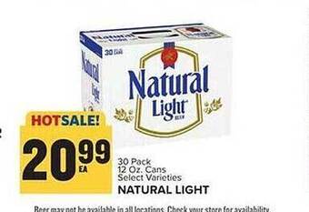 Food Lion Natural light offer