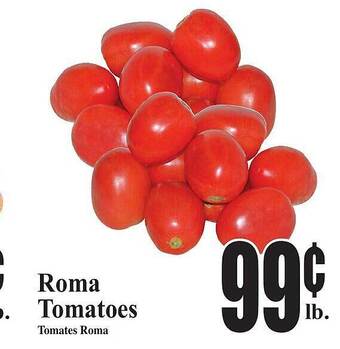 Baja Ranch Roma tomatoes offer