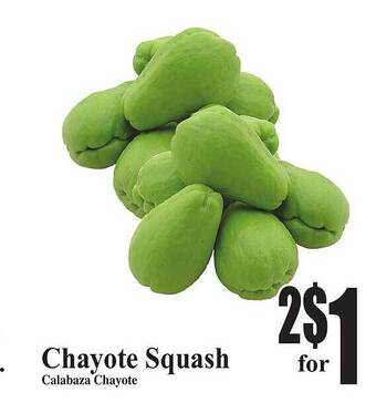 Baja Ranch Chayote squash offer