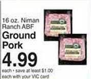 Harris Teeter Ground pork offer