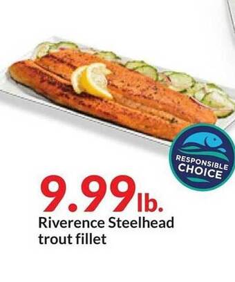 Hy-Vee Riverence steelhead trout fillet offer