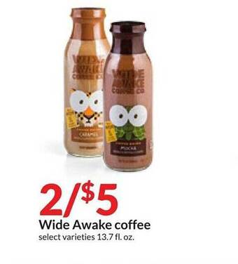 Hy-Vee Wide awake coffee offer