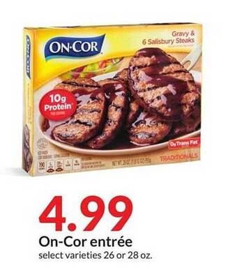 Hy-Vee On-cor entrée offer