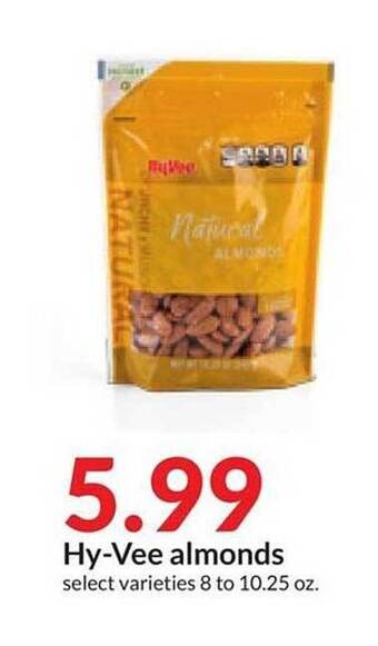 Hy-Vee Hy-vee almonds offer