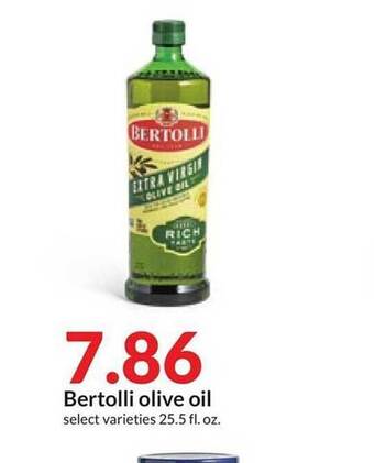 Hy-Vee Bertolli olive oil offer