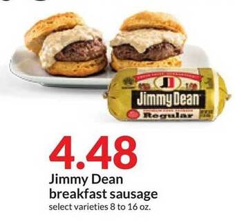 Hy-Vee Jimmy dean breakfast sausage offer