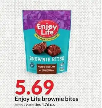 Hy-Vee Enjoy life brownie bites offer