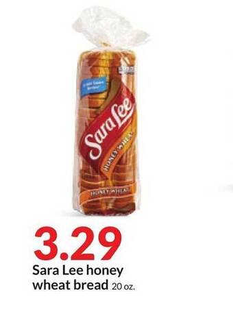 Hy-Vee Sara lee honey wheat bread offer