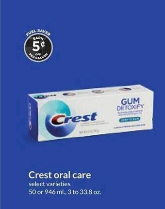 Hy-Vee Crest oral care offer