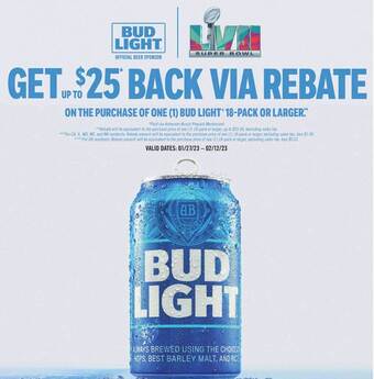 Hy-Vee Bud light offer