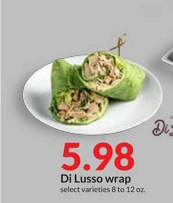 Hy-Vee Di lusso wrap offer
