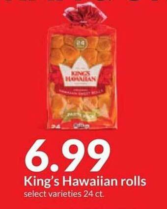 Hy-Vee King's hawaiian rolls offer