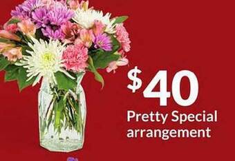 Hy-Vee Pretty special arrangement offer