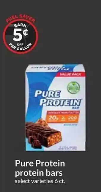 Hy-Vee Pure protein protein bars offer