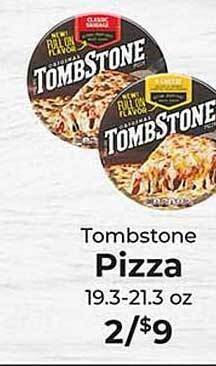 Sunset Foods Tombstone pizza offer