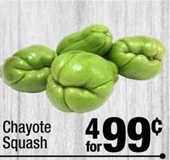 Super King Markets Chayote squash offer