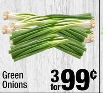Super King Markets Green onions offer