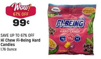 Grocery Outlet Hi chew fi-being hard candies offer