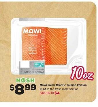 Grocery Outlet Mowi fresh atlantic salmon portion offer