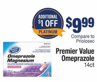 Kinney Drugs Premier value omeprazole offer