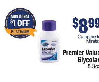 Kinney Drugs Premier value glycolax offer
