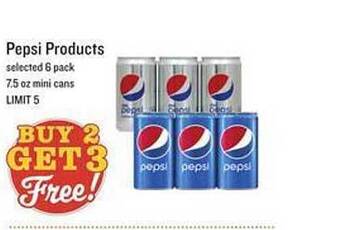 Lowes Foods Pepsi products offer