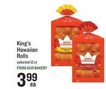 Lowes Foods King's hawaiian rolls offer