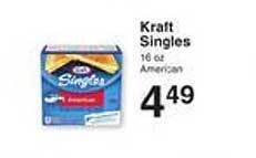 Price Chopper Kraft singles offer