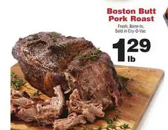 Price Chopper Boston butt pork roast offer